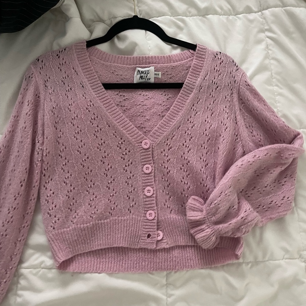 pink princess polly sweater
